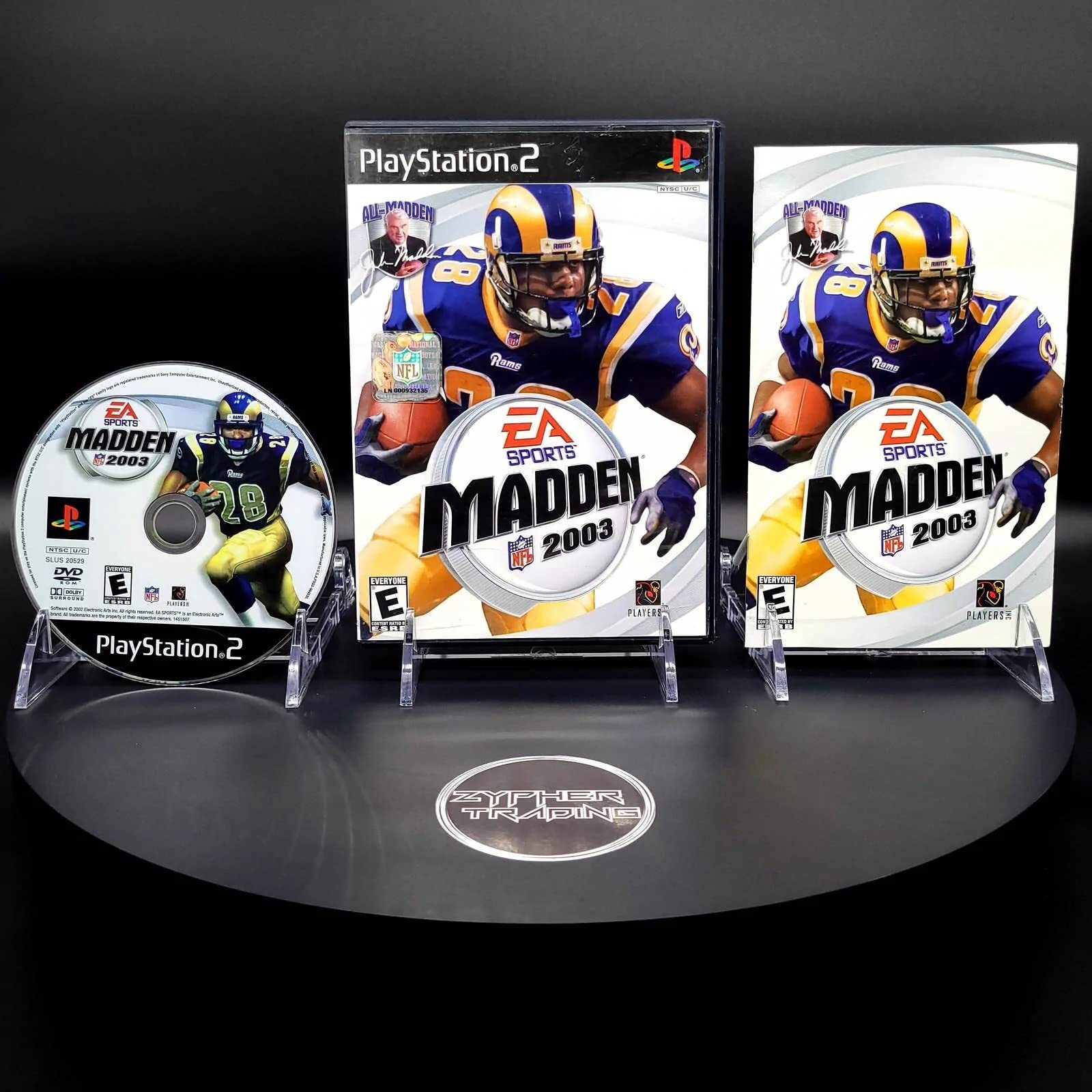 Madden NFL 2003 – PlayStation 2 [video game]