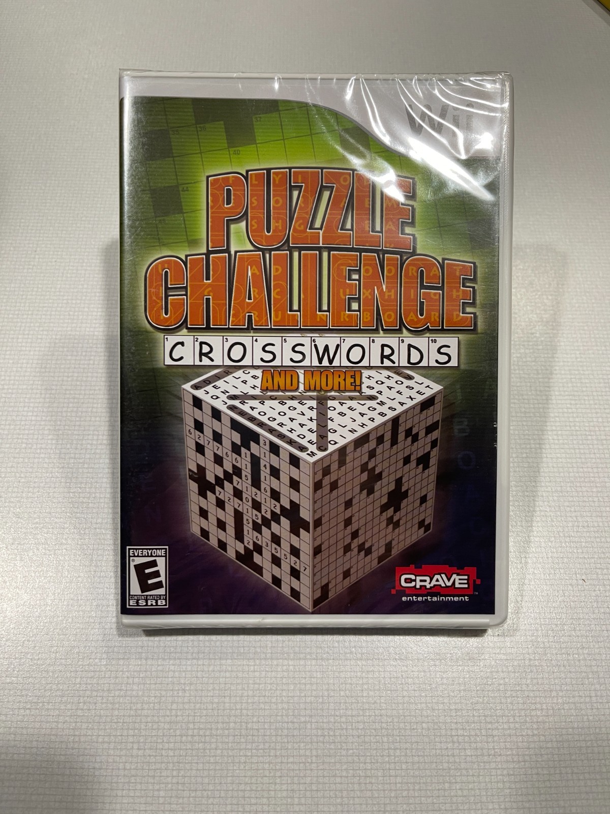 Puzzle Challenge: Crosswords and More – Nintendo Wii NIC Wrapped
