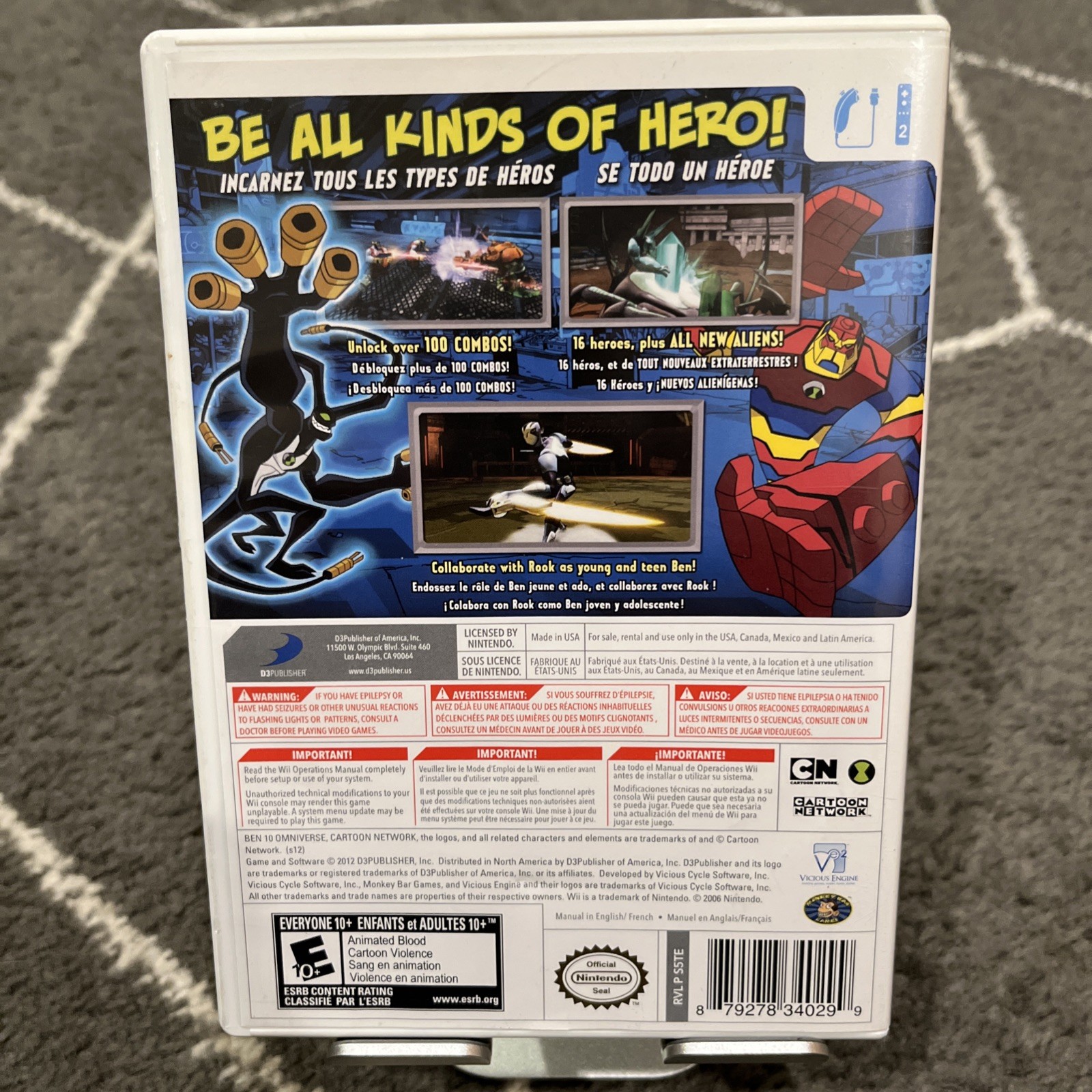 Ben 10 Omniverse – Nintendo Wii CIB 20