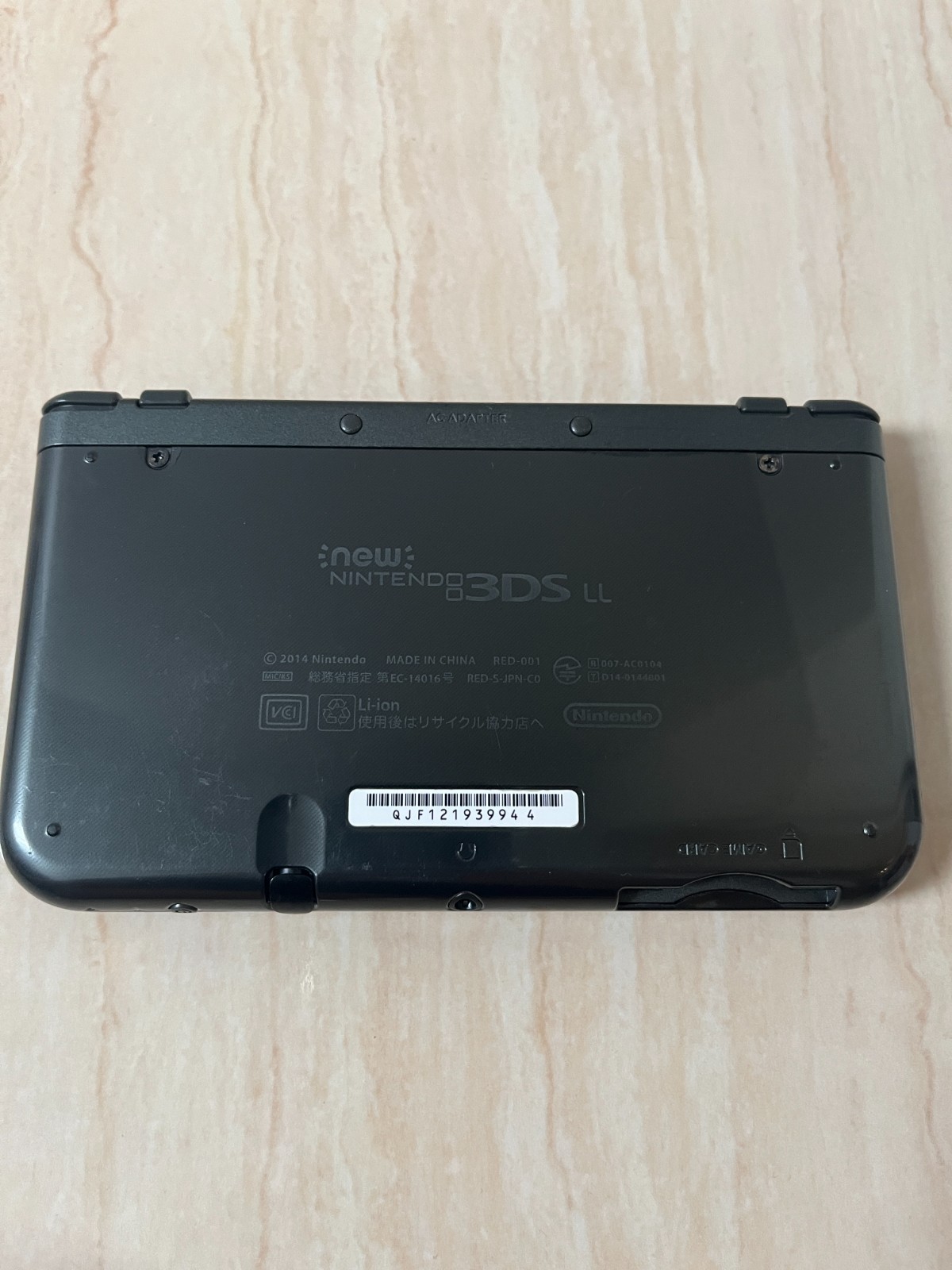 Dual IPS New Nintendo 3DS LL XL Metalic Black Console Tested Excellent e139