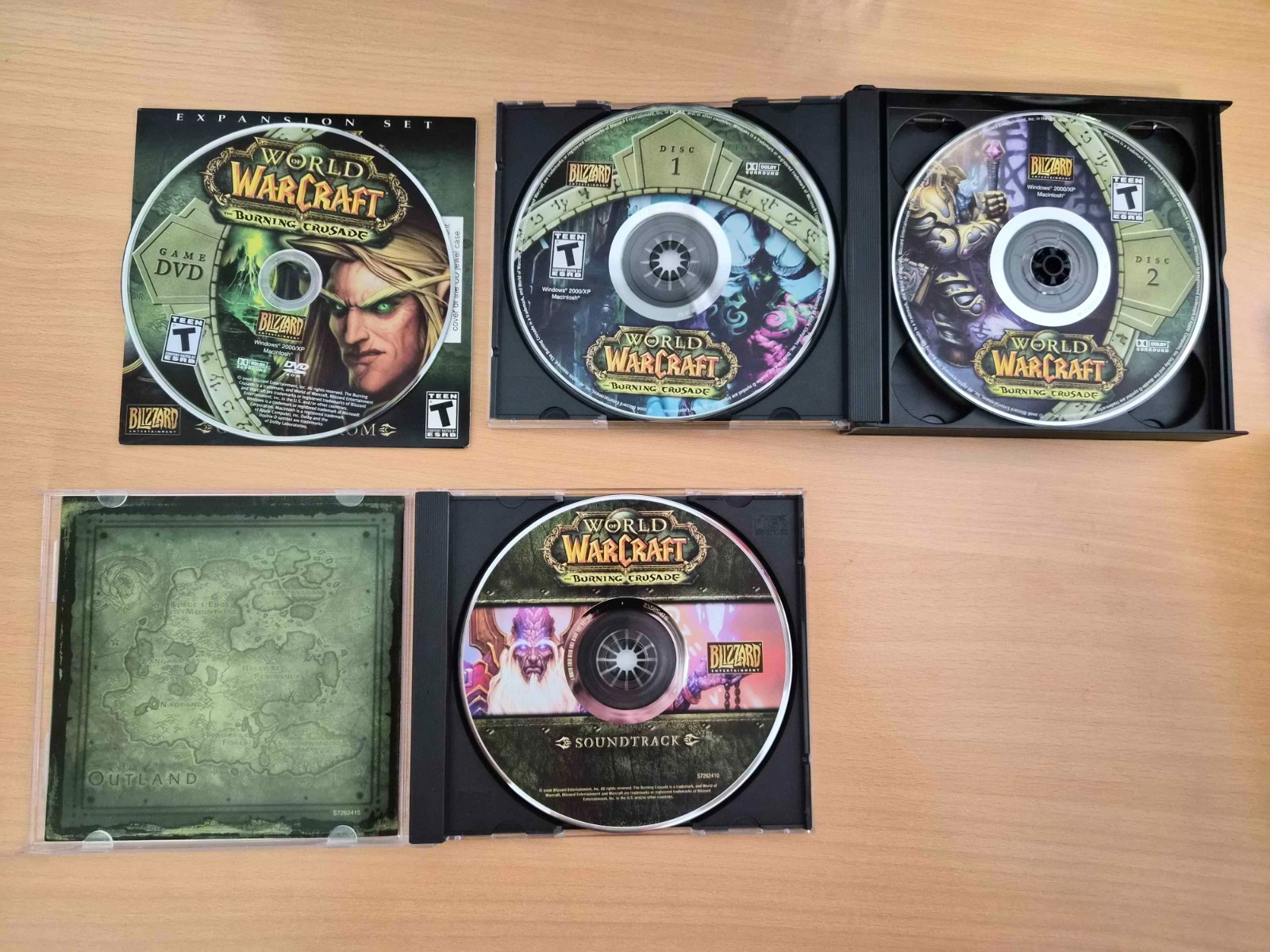 RARE World of Warcraft: The Burning Crusade Collector’s Edition PC 2007 Complete