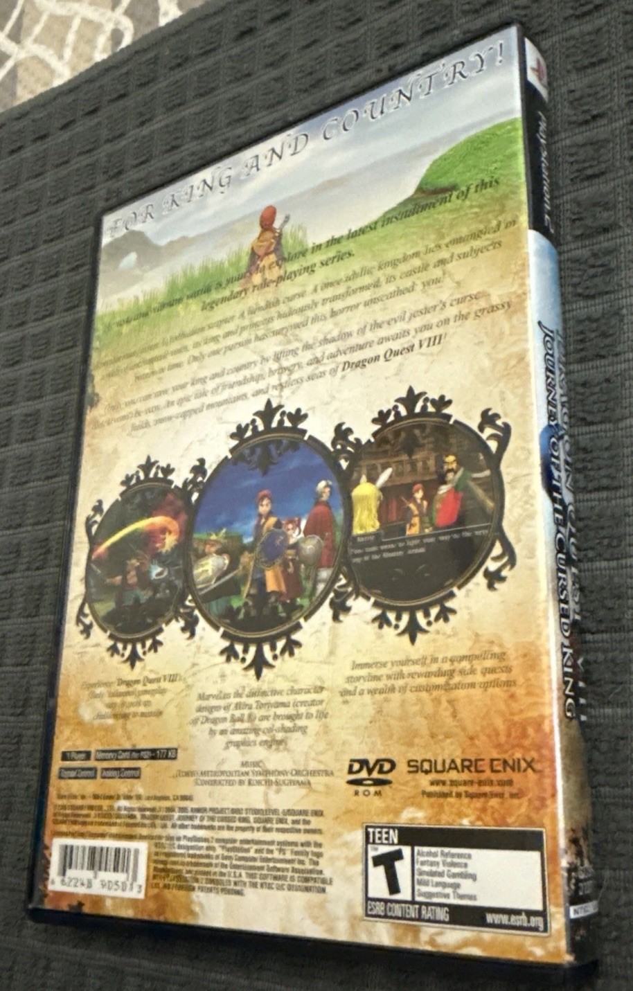 Dragon Quest VIII: Journey of the Cursed King (PlayStation 2 Ps2) VG CIB Demo