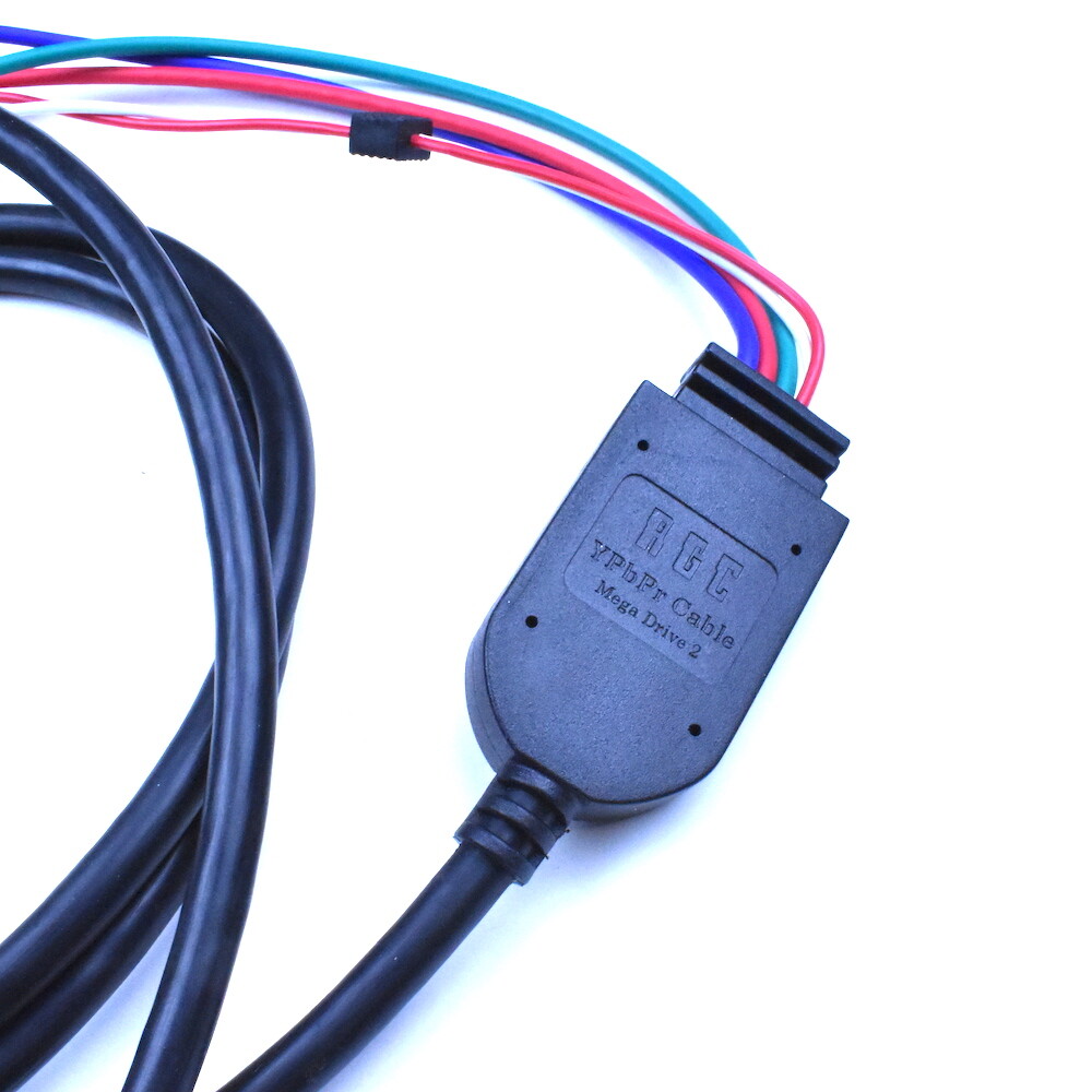Sega Genesis Model 2/Mega Drive 2/32X Component YPbPr cables, Retrogamingcables
