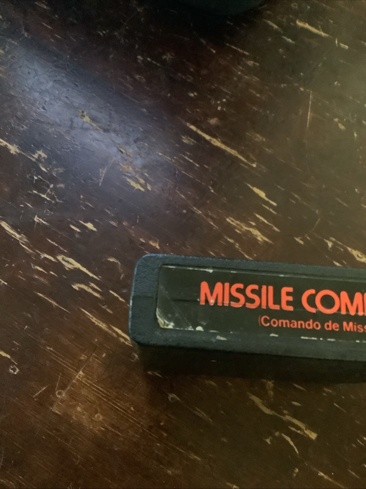 Atari 2600 Missile Command Brazil Video Game Polyvox Cartridge Vintage Rare