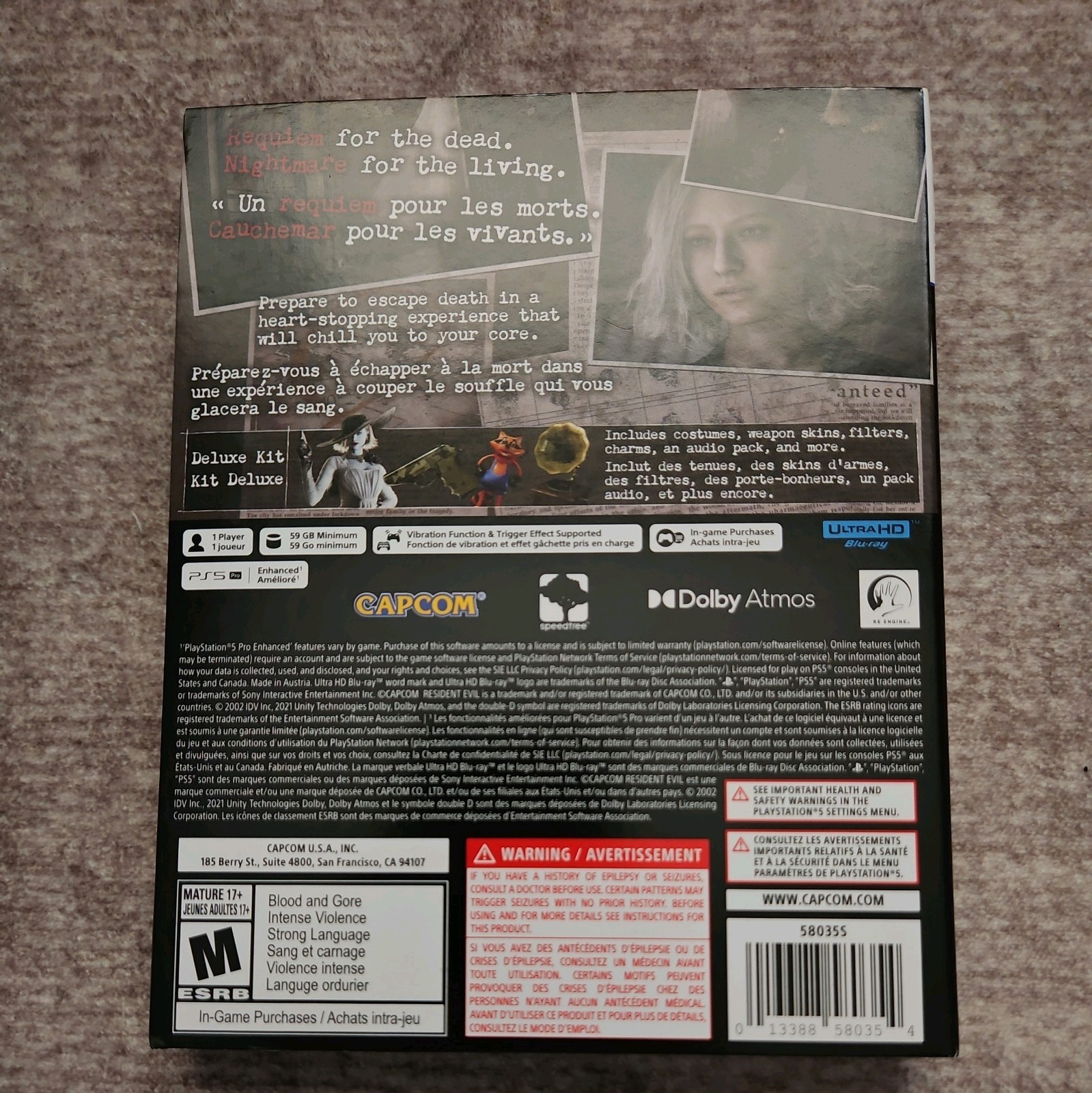 Resident Evil Requiem Deluxe Edition + Steelbook – Sony PlayStation 5