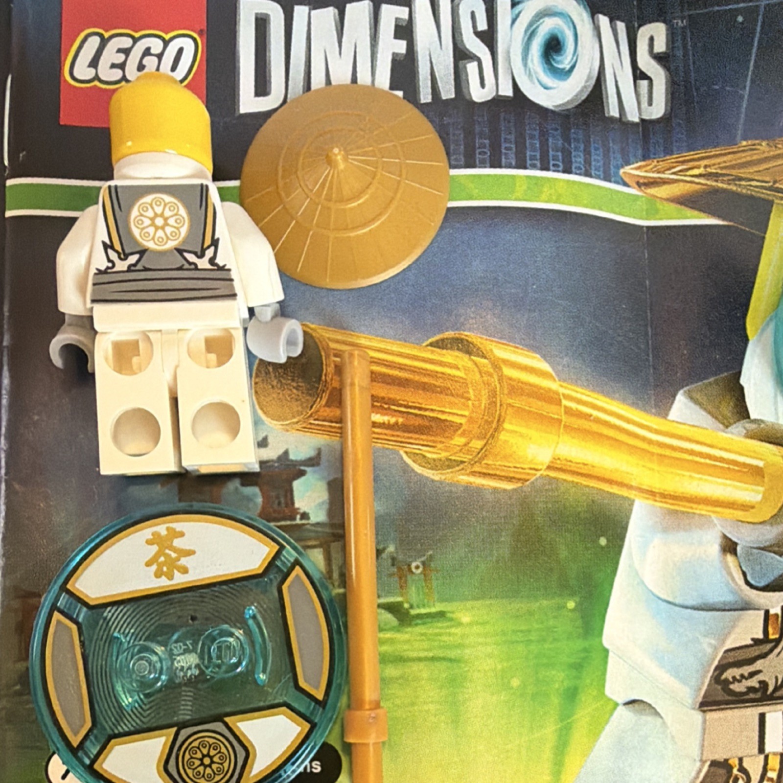 LEGO Dimensions NINJAGO 71234 Sensei Wu Figure Pack BEAUTIFUL CONDITION