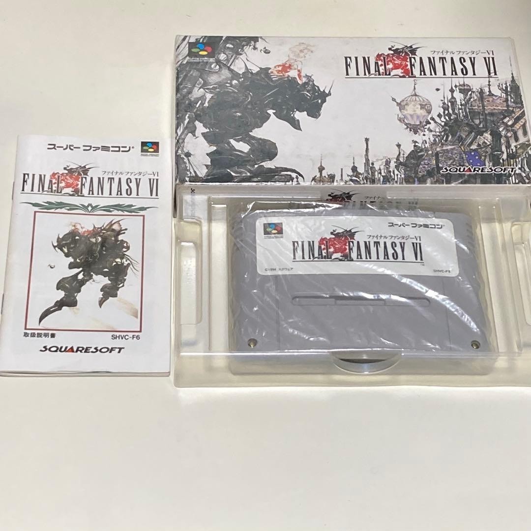Sf4 Nintendo Super Famicom Chrono Trigger Final Fantasy IV V VI set Japan SFC