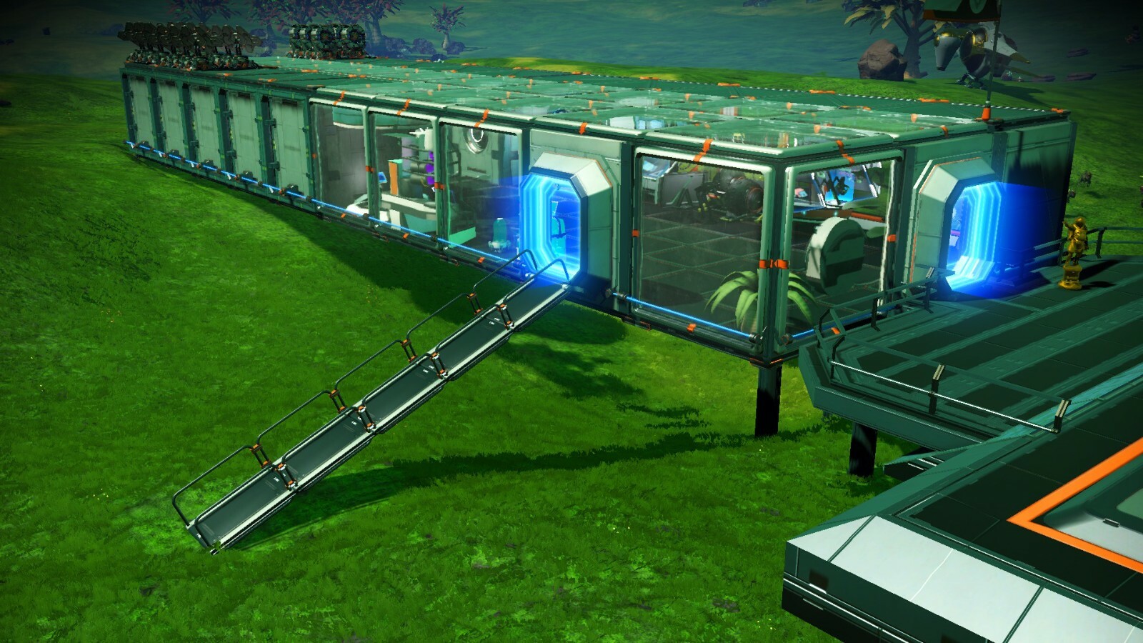 No Mans Sky Starter Base – Storage, Terminal + Landing Pad – PC, XBOX,PS4 & PS5
