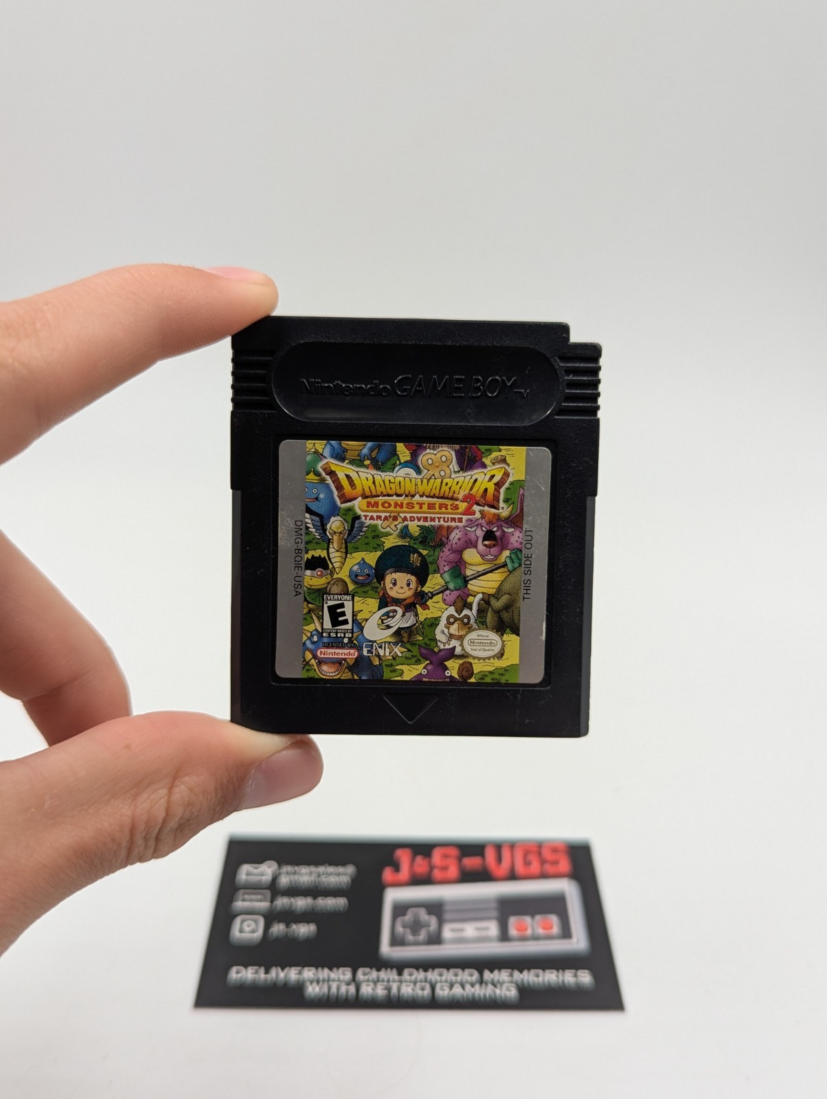Ninto Game Boy Color GBC Dragon Warrior Monsters 2 Tara Cart