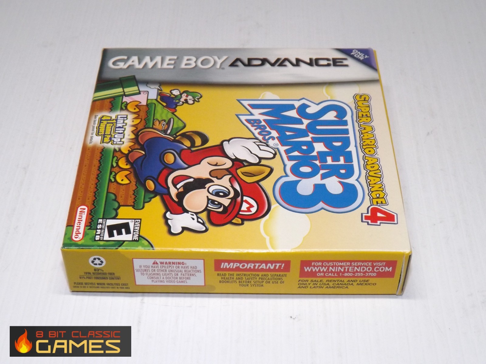 Super Mario Bros. 3 – COMPLETE BOX – NINTENDO Gameboy Advance – 77a