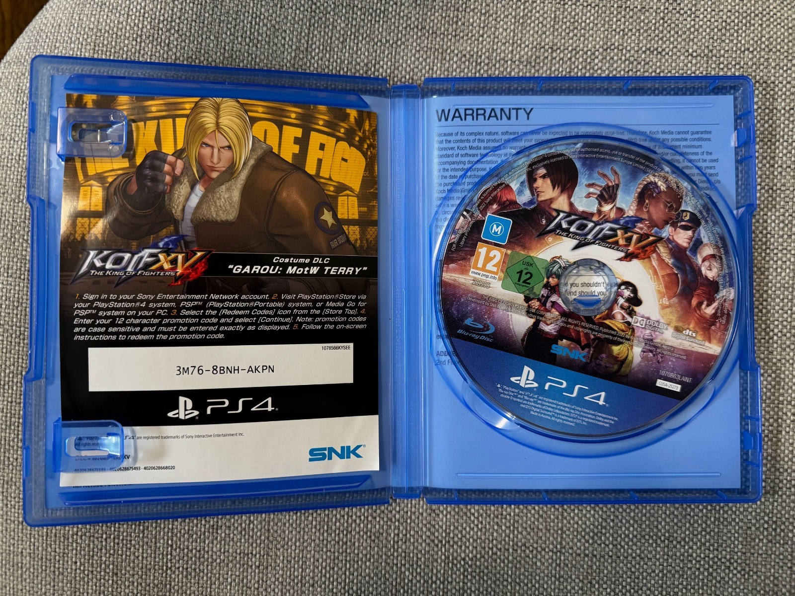ps4 The King Of Fighters XV Day One Edition Game KOF 15 REGION FREE