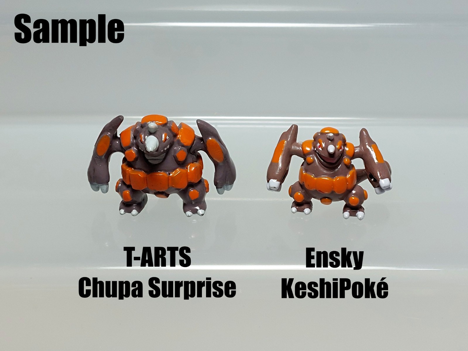 Rhyperior Dosidon Pokemon Keshipoke Mini Figure Ensky Toy Japan F06 0.9in