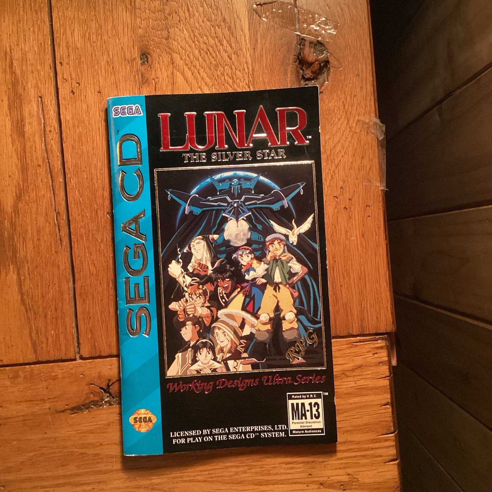 Lunar: Eternal Blue & Lunar Silver Star, 2 Game Sega CD RPG Lot, CIB Complete