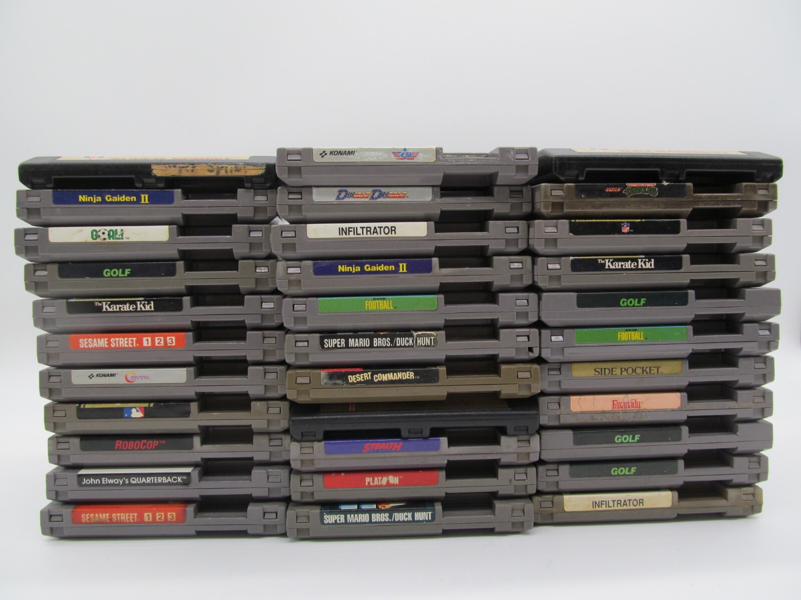 Nintendo Nes Original OEM Authentic *Pick Your Game* Cart Only Cosmetic Flawed