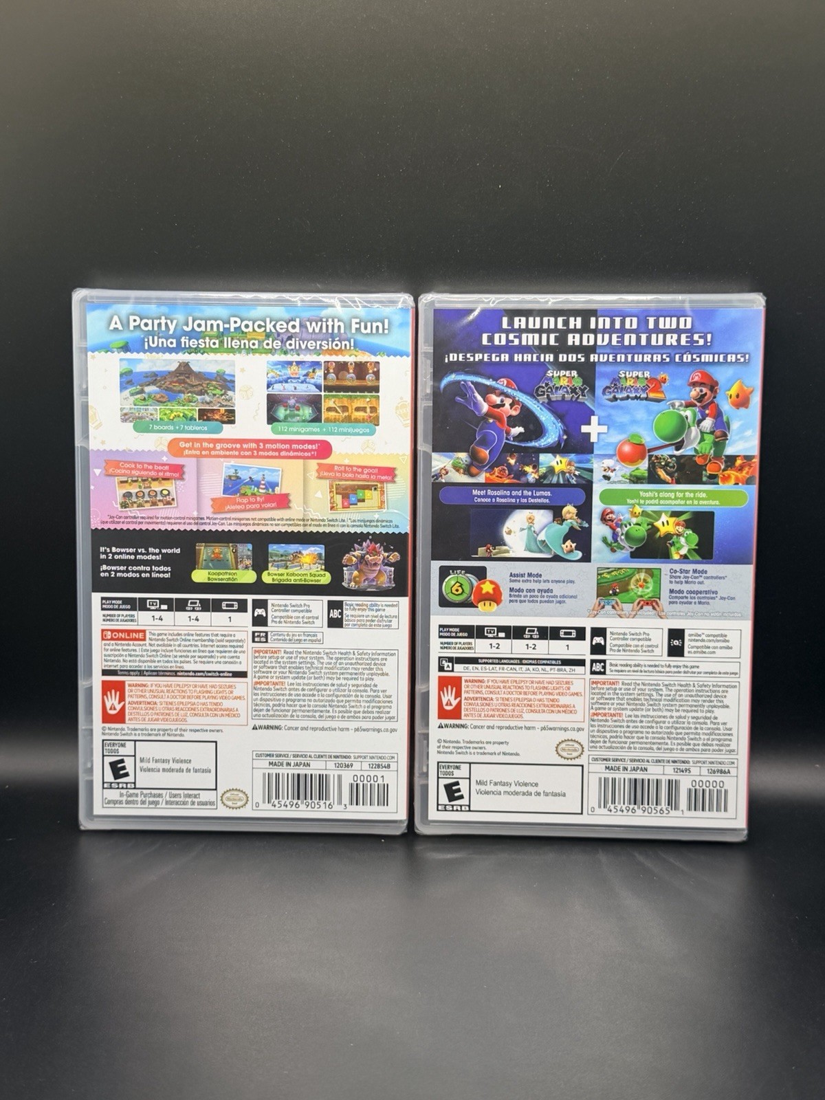 Super Mario Galaxy 1 & 2 + Party Jamboree Nintendo Switch | Brand new sealed