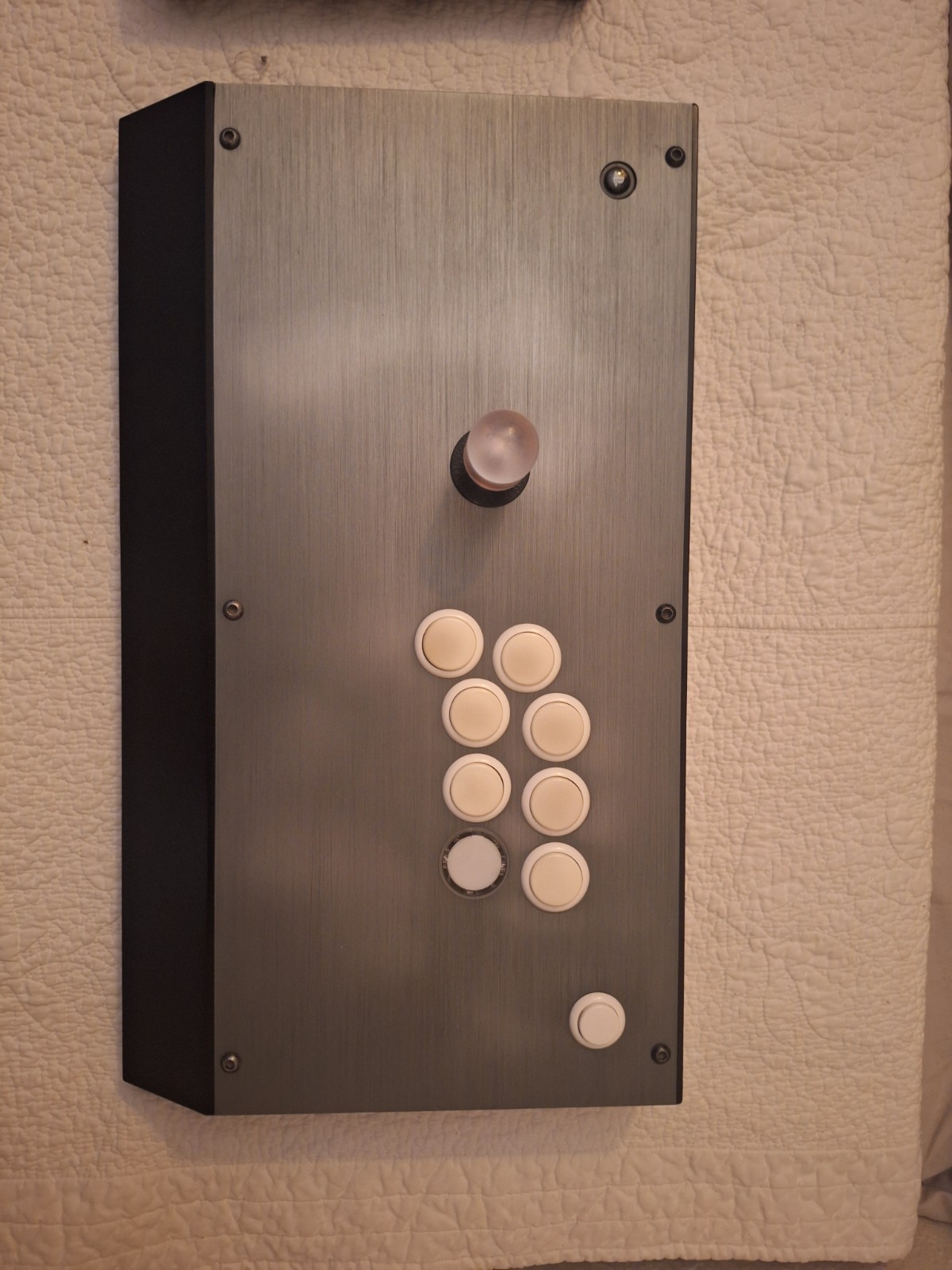 Custom Hori Fighting Edge Fightstick for PS4/PC with Sanjuks lever and top panel