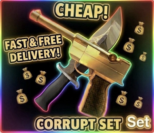 Fast/rare chance/great deal 💰✨CHEAP FAST MM2 CORRUPT SET✨💰
