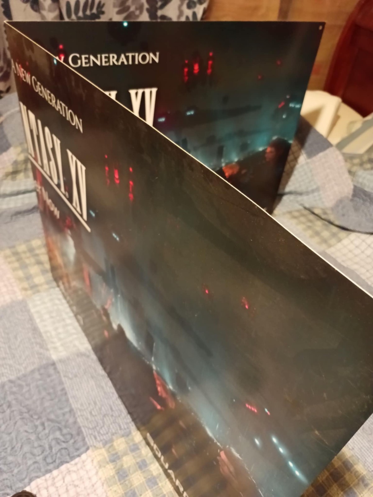 RARE Final Fantasy XV Giant GameStop Double Sided Promo Poster