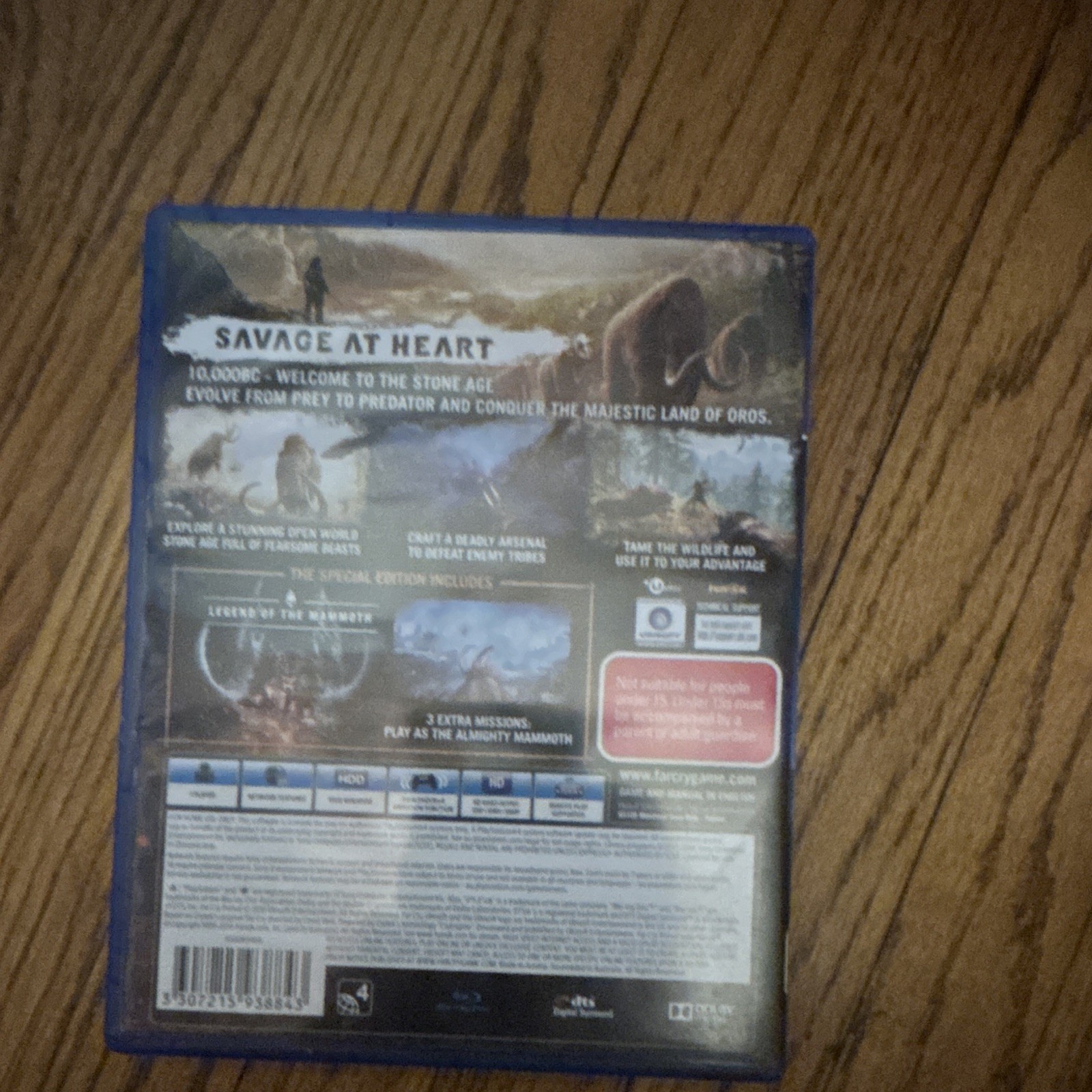 Ubisoft Far Cry Primal Special Edition PS4 MA 15+ Action Adventure