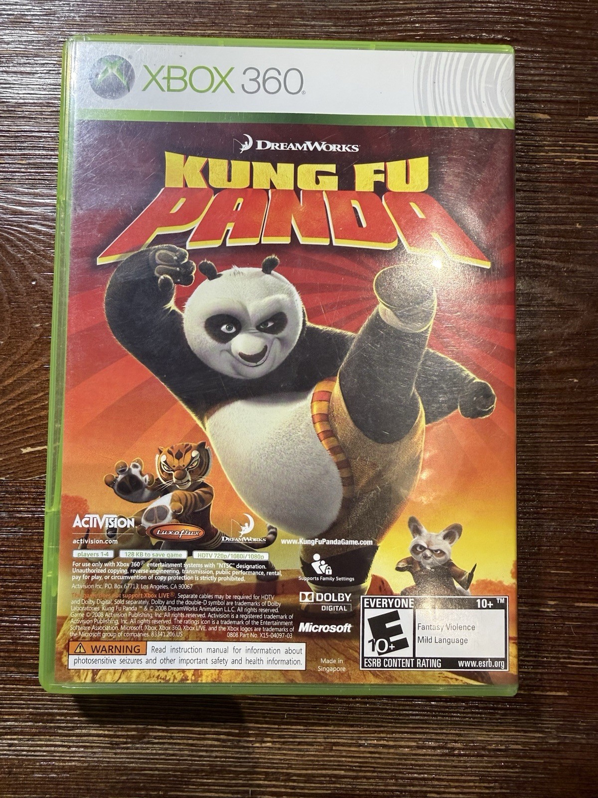 LEGO Indiana Jones: The Original Adventures & Kung Fu Panda Xbox 360