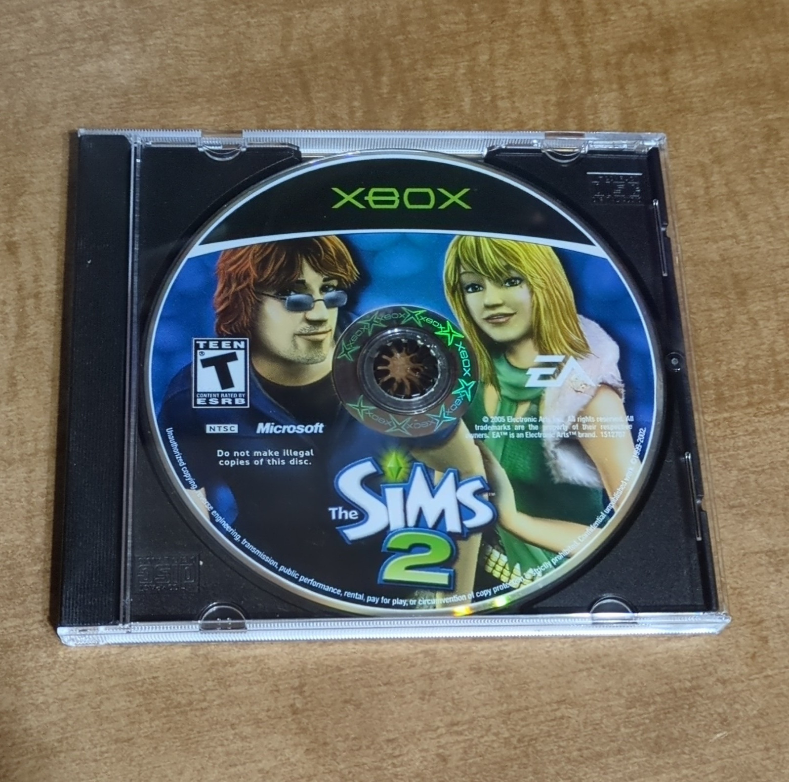 Electronic Arts The Sims 2 Microsoft Xbox T NTSC-U/C 2005 The Sims Series