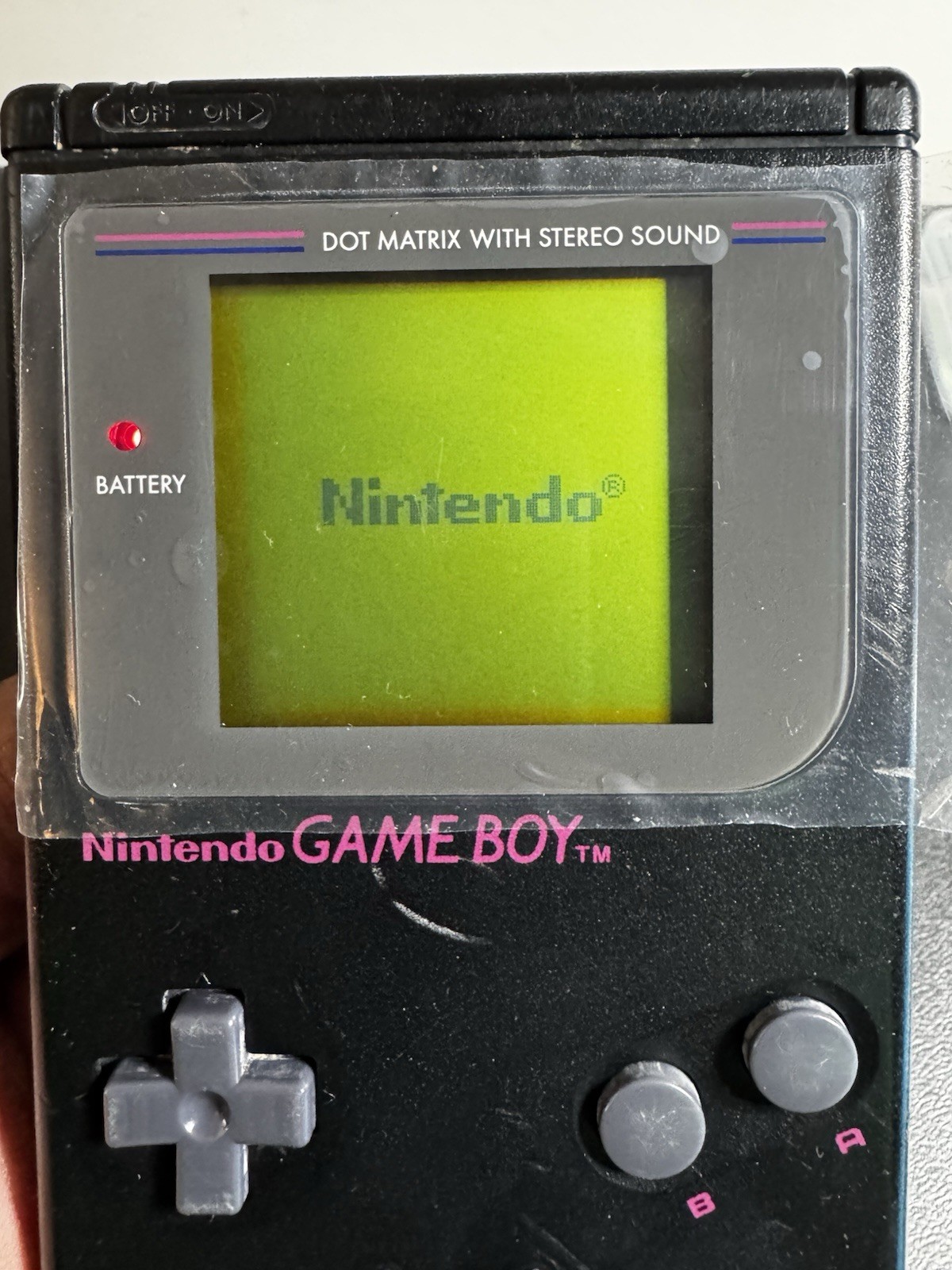 Original Nintendo Game Boy Black Play It Loud Maui Mallard Cold Shadow Tested