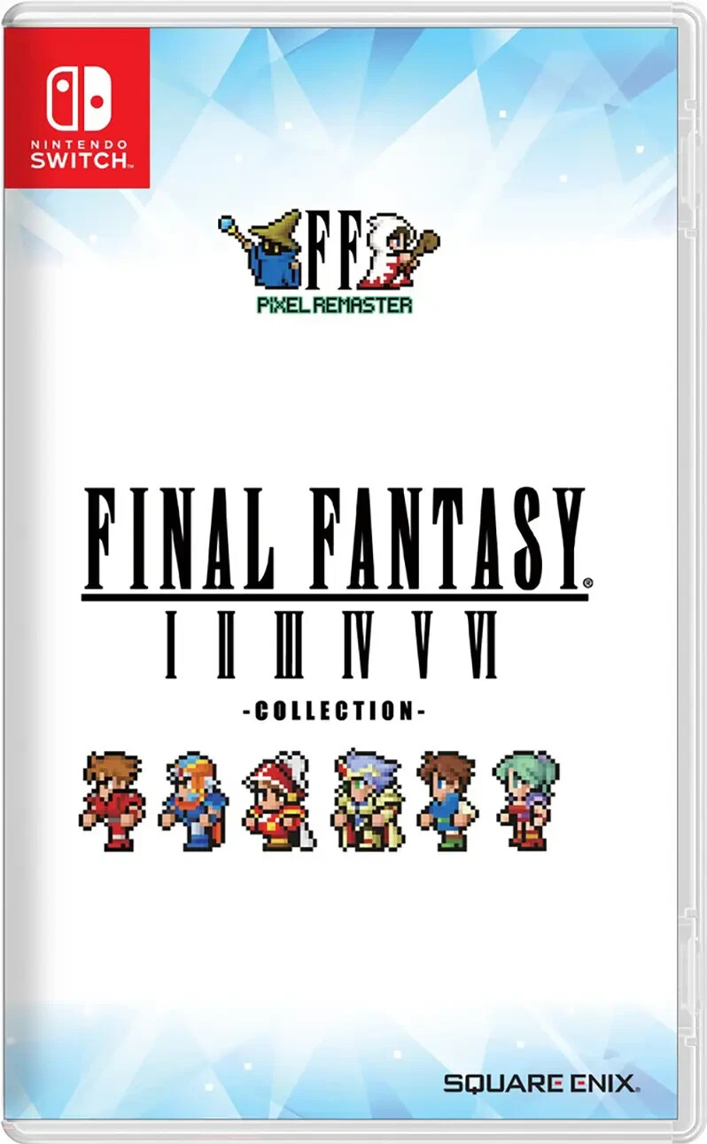 Final Fantasy I-VI Pixel Remaster Collection Switch Brand New Game (RPG 2021)
