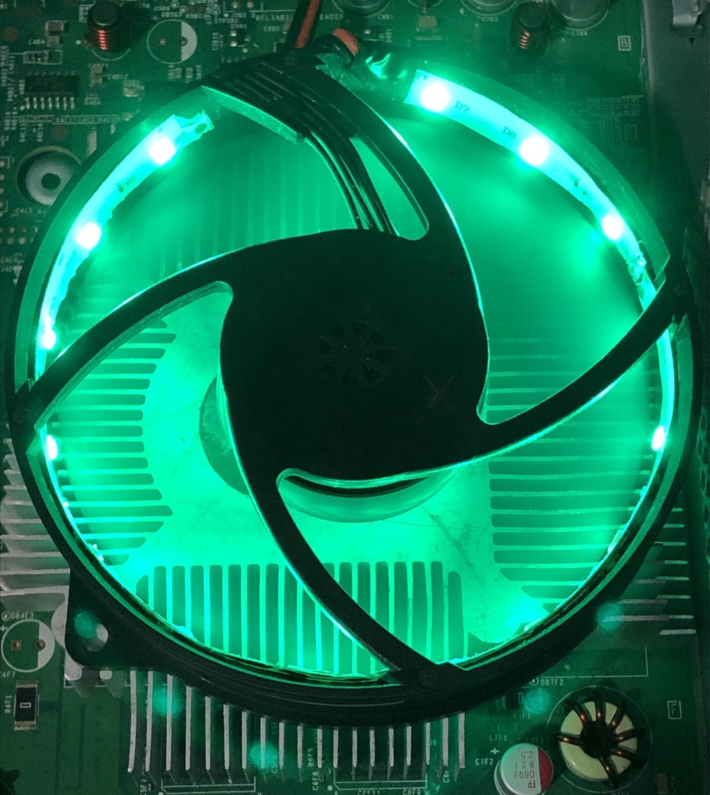 Xbox 360 Led Fan, or RGB LED App, Single Plug & Play LED FAN ONLY/Send In, Read