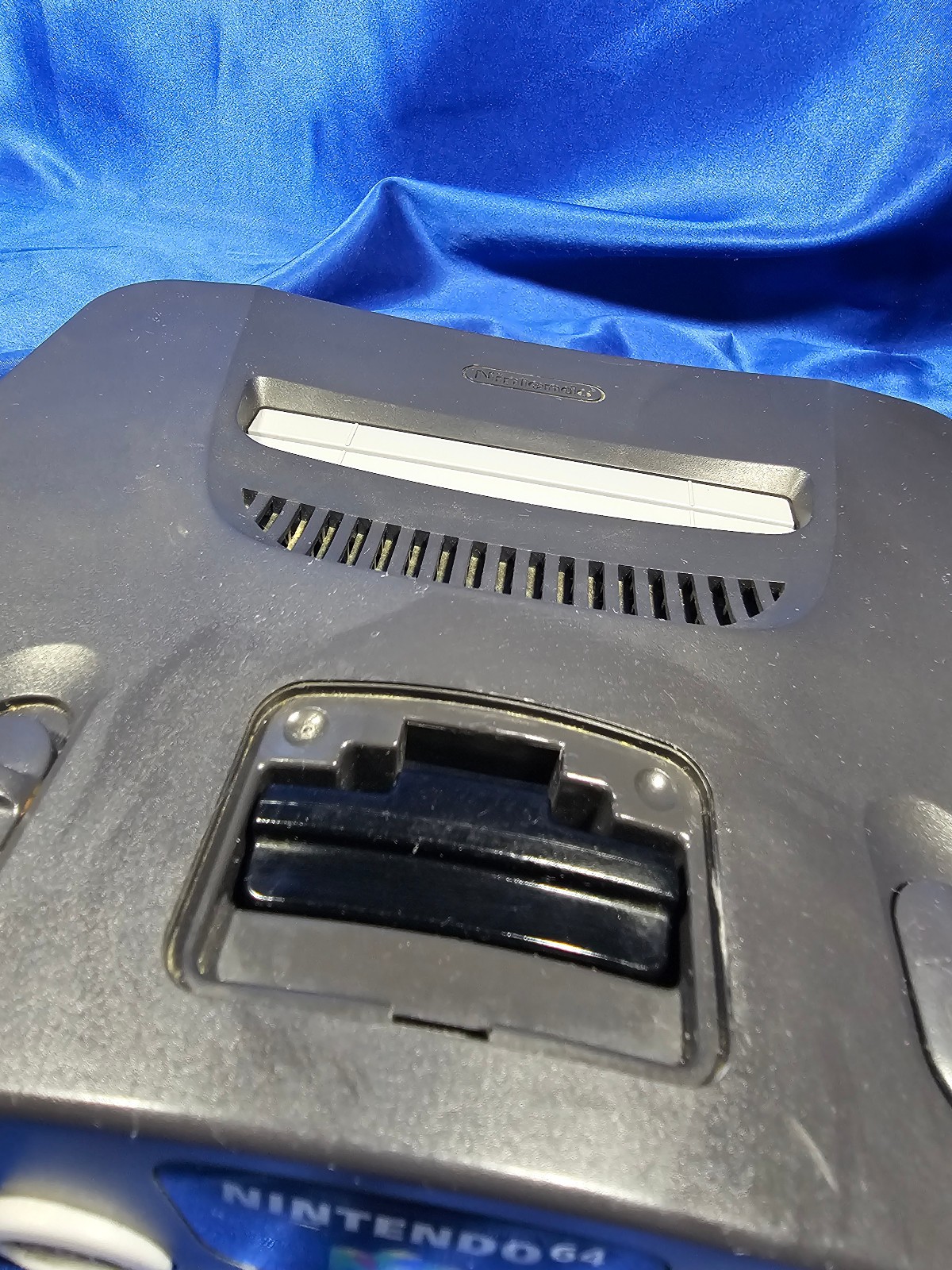 Nintendo 64 Console Black With OEM Power Supply & AV Cable