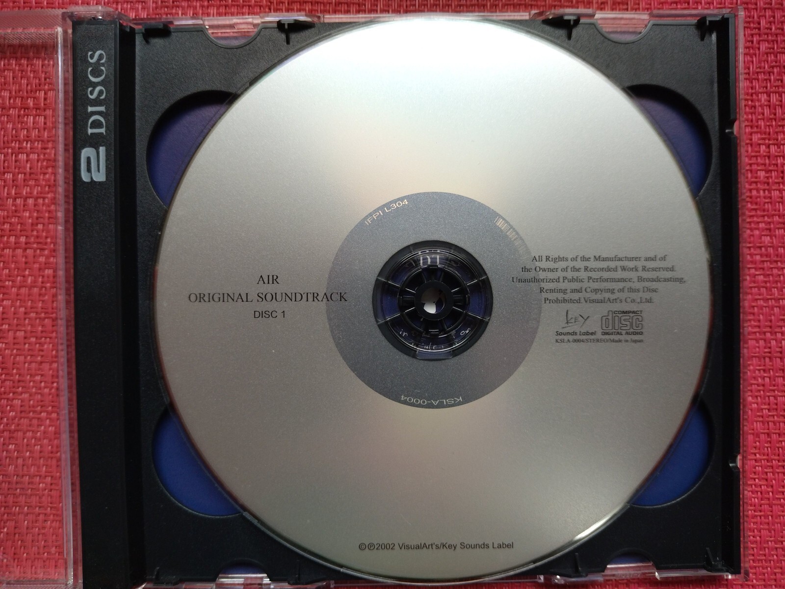 AIR Original Soundtrack OST CD Key Visual Arts Shinji Orito Anime Game Music