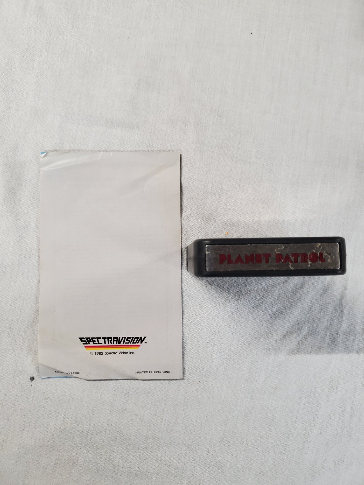 Planet Patrol Atari 2600 Spectravision 1982 Complete In Box CIB Tested (B035)