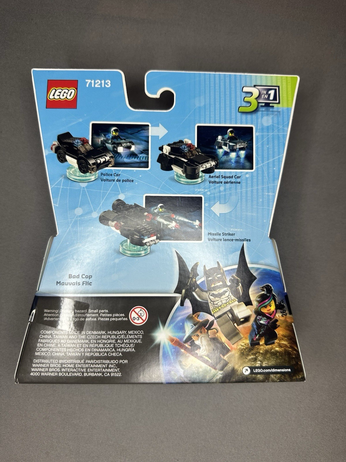 LEGO Dimensions The Lego Movie Bad Cop Fun Pack Police Car 71213