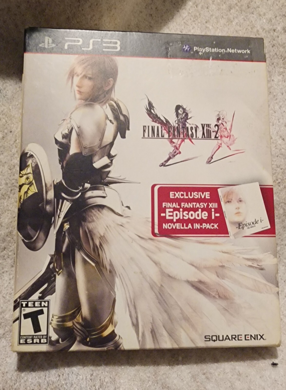 Final Fantasy XIII-2 — Novella Edition (Sony PlayStation 3, 2012) PS3 Complete