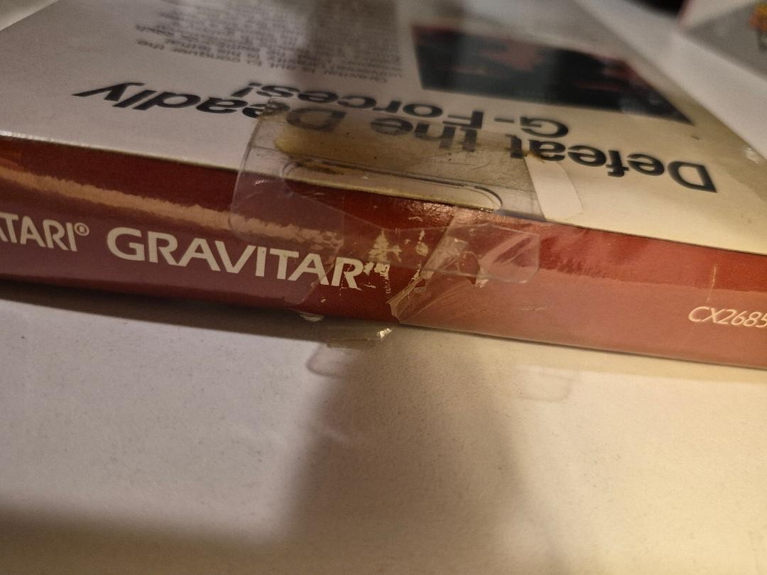 Gravitar (Atari 2600, 1983) Brand New – read description & see pics