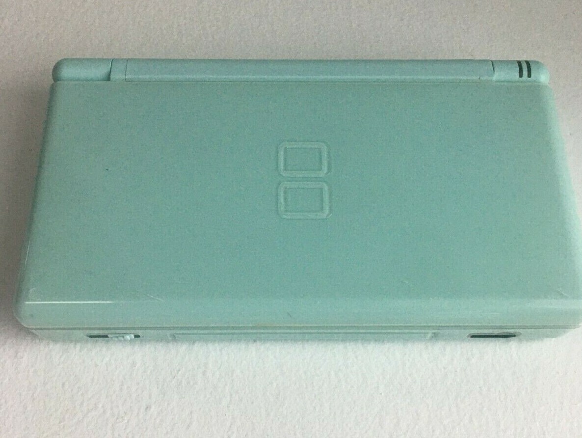 Nintendo DS Lite W/Charger USG-001- Ice Blue – GOOD CONDITION