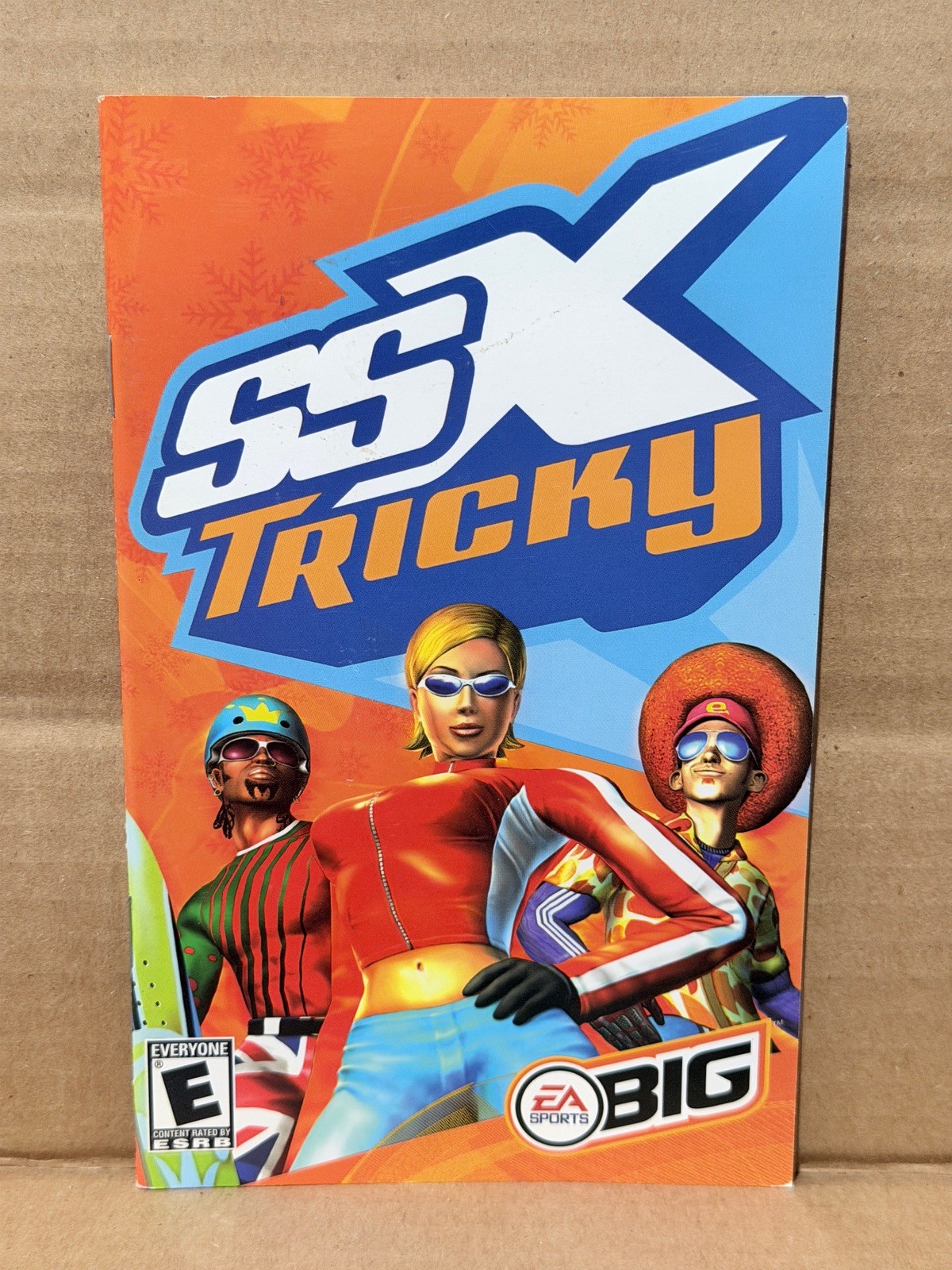 SSX Tricky Sony PlayStation 2 Game Manual Booklet Only No Game