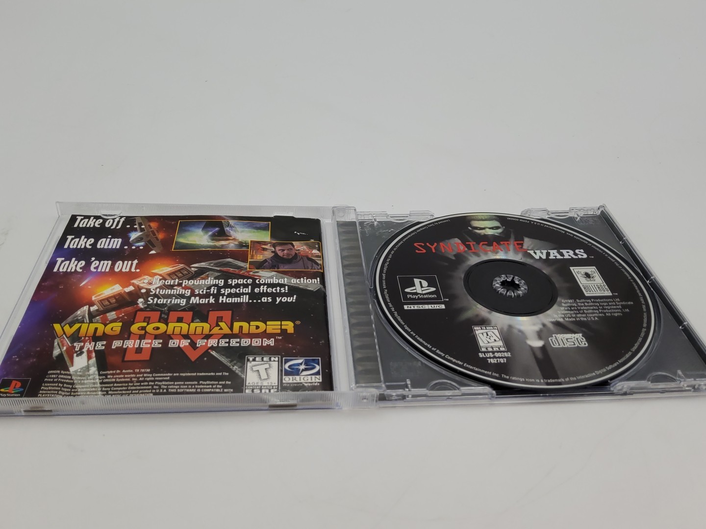 Syndicate Wars rare Sony PlayStation 1 2 PS2 PS1 System Complete Game