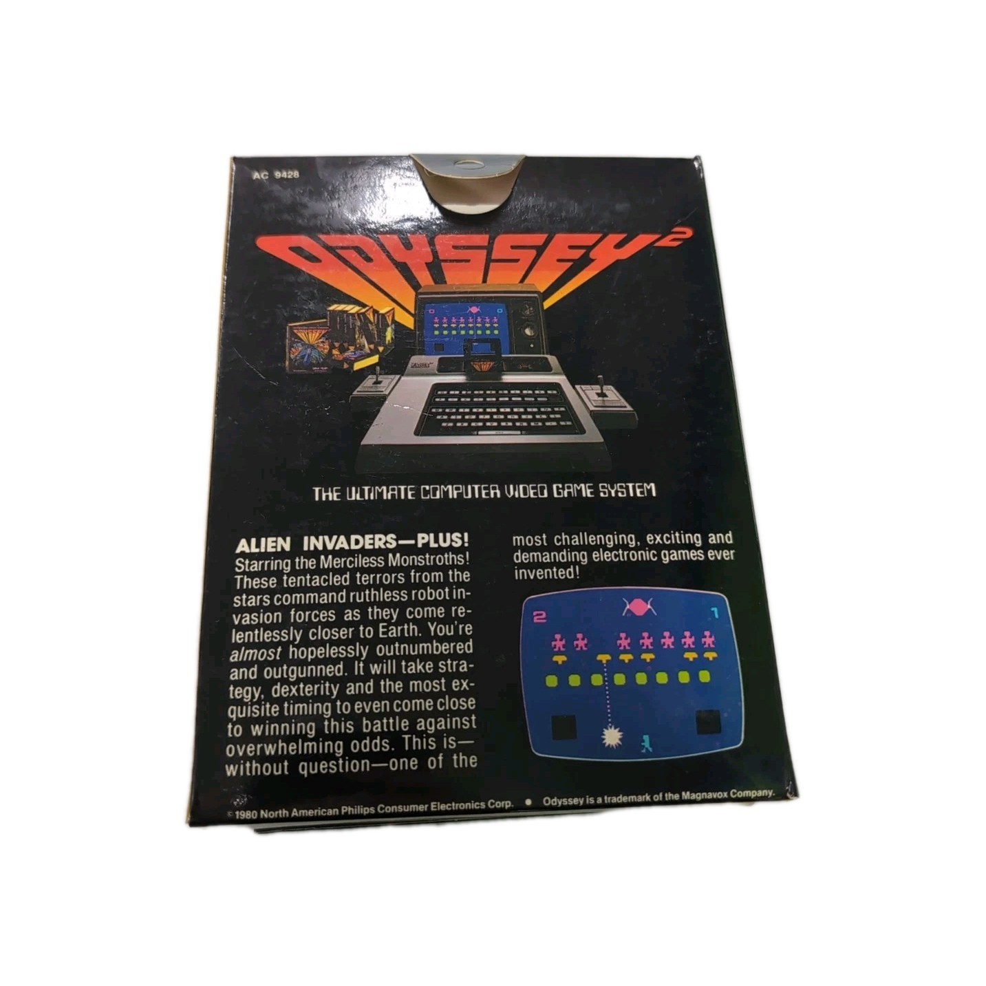 Alien Invaders – Plus! for Magnavox Odyssey 2 With Box