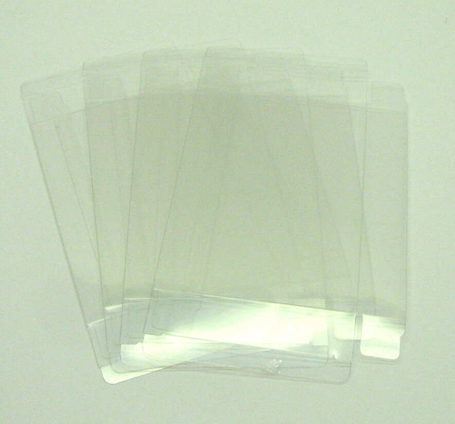 10X NINTENDO FAMICOM LARGE CIB GAME – CLEAR PLASTIC PROTECTIVE BOX – READ!