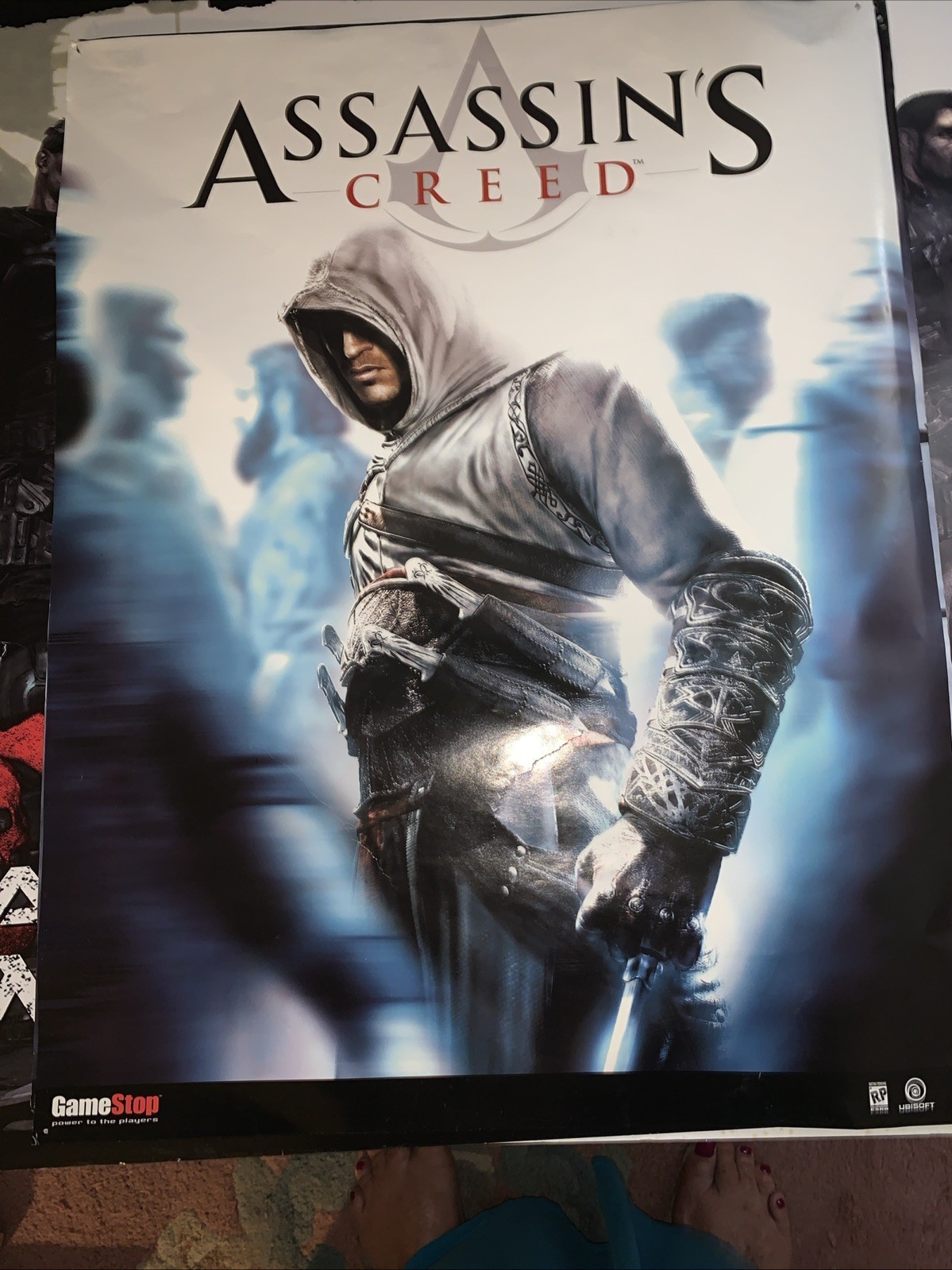 2007 GameStop Assassin’s Creed Gamestop Promotional Poster – 21 3/4″ x 17″