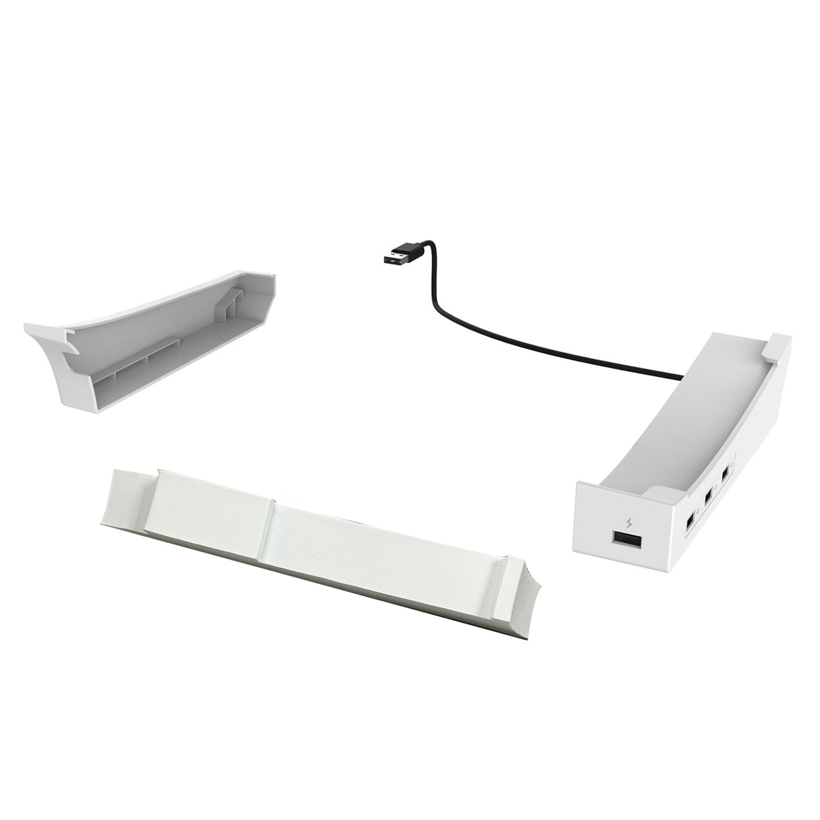 3 USB 2.0 Ports Holder Bracket Durable Replacement Fittings For PS5 Slim Console