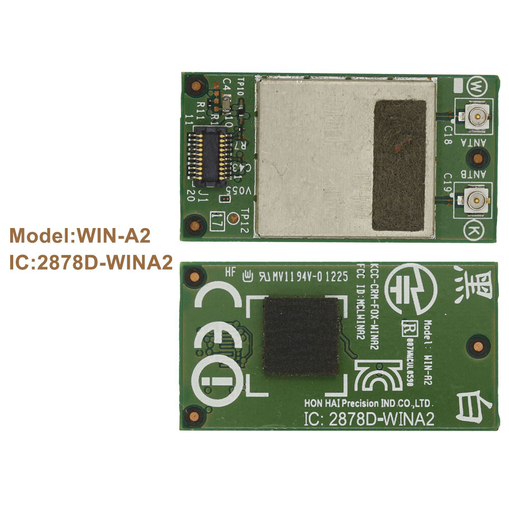 OEM Wireless Bluetooth WIFI Module Board For Nintendo Wii U Console / Controller