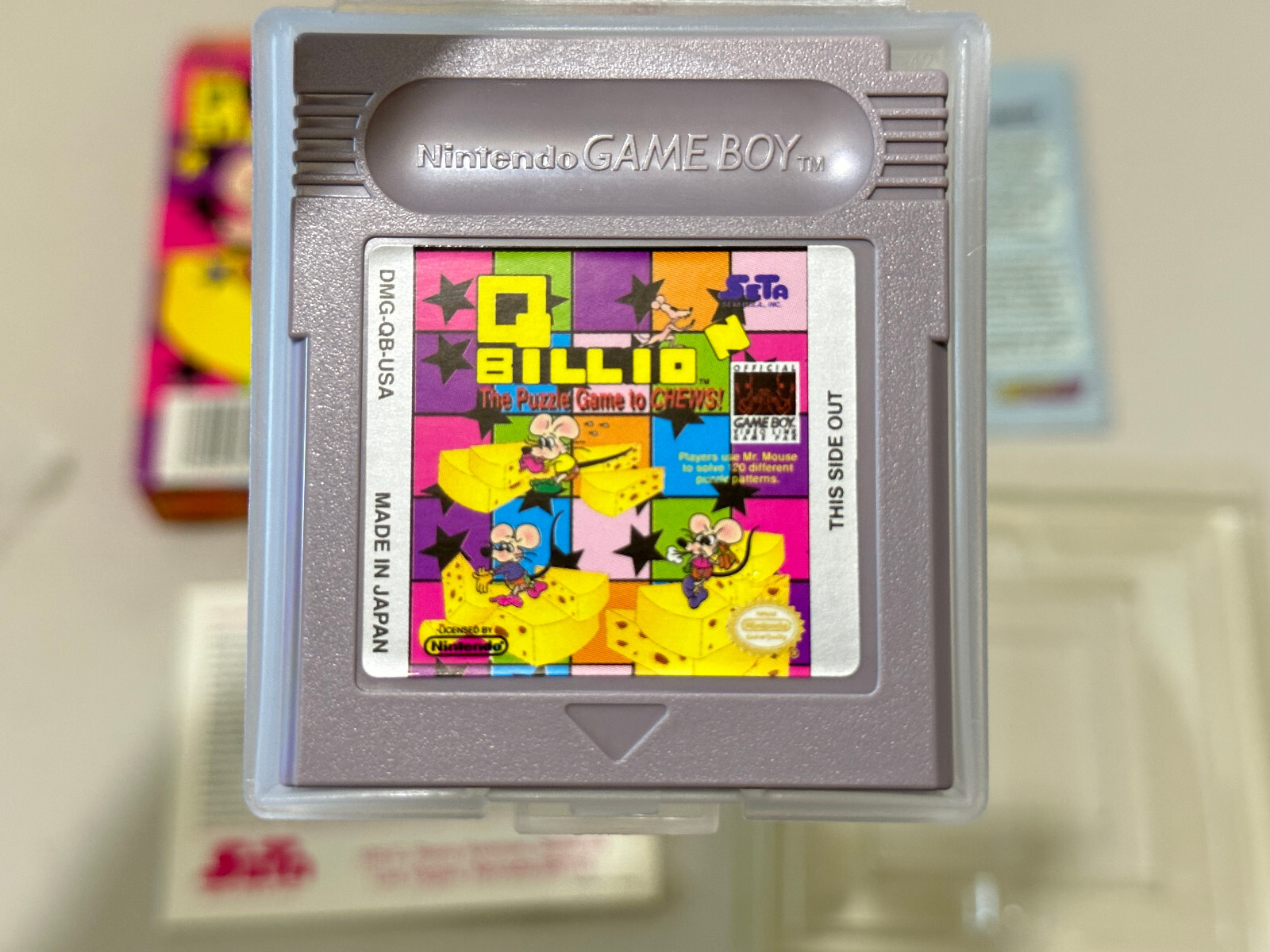 Q Billion (Nintendo Game Boy) Complete Authentic