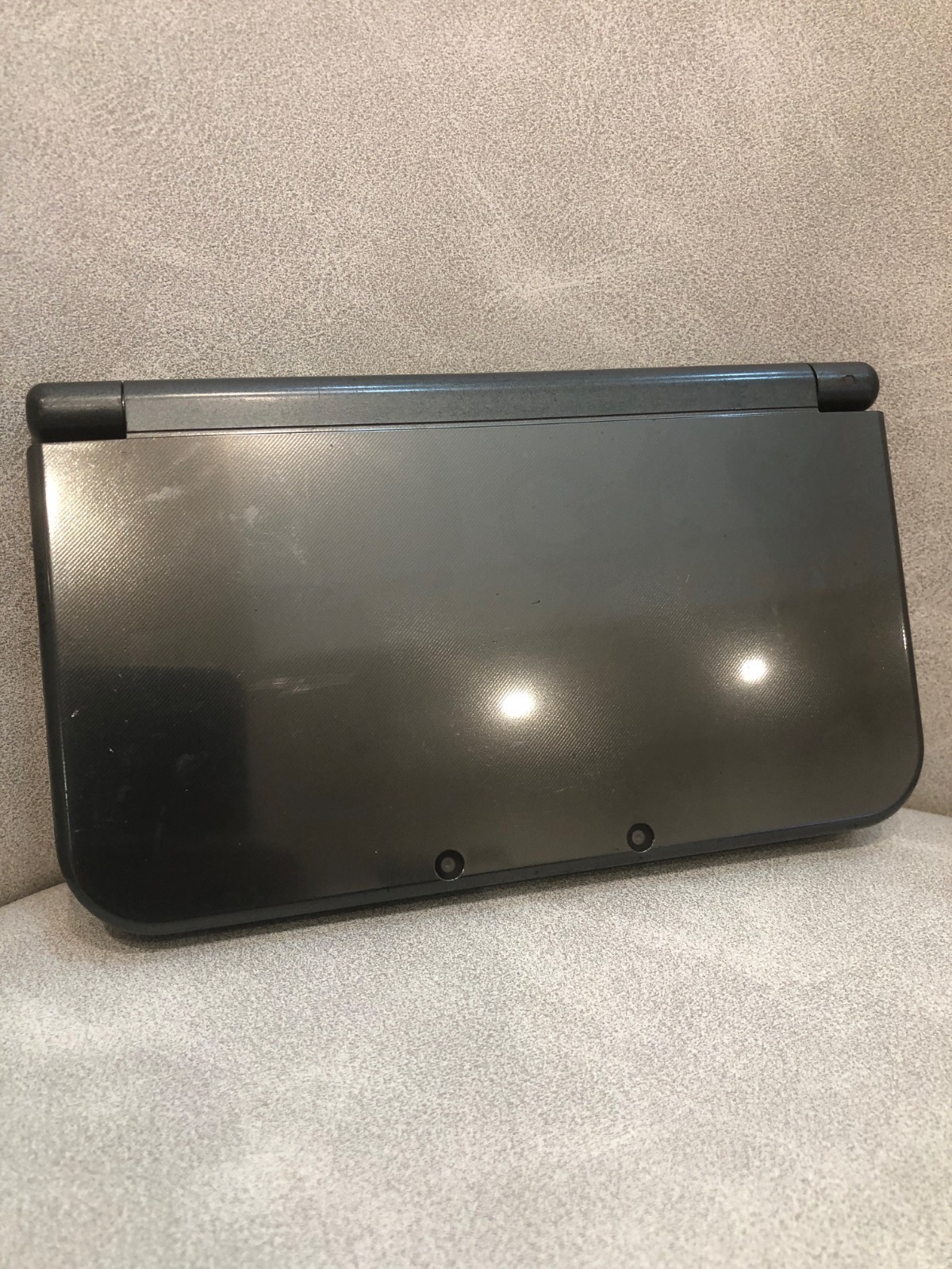 New Nintendo 3DS LL Metallic Black Boxed Clean Condition No Stylus With Start Gu