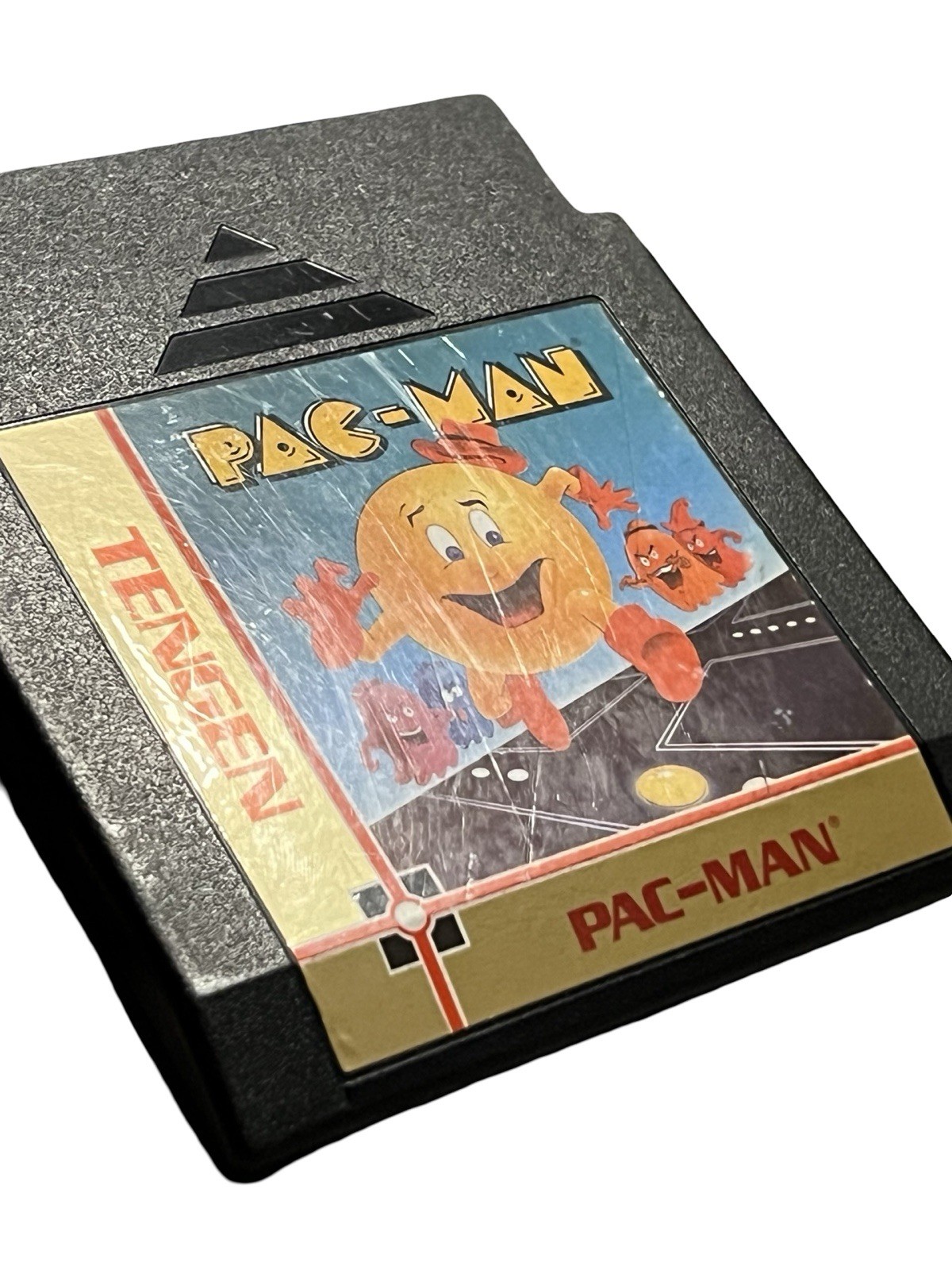 Pac-Man (Tengen Black Cartridge) Nintendo NES Authentic Fast Free Shipping VG/G