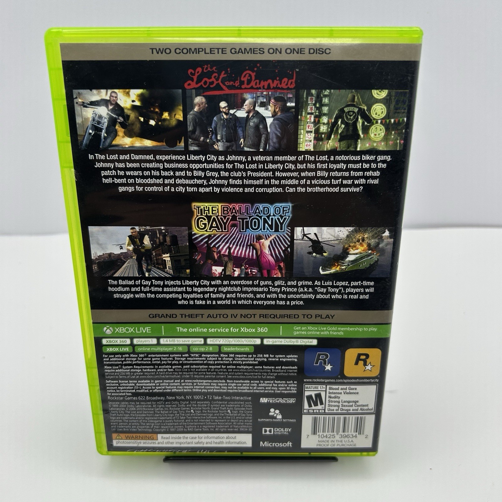 Grand Theft Auto: Episodes From Liberty City -Complete & Tested + FAST Shipping!