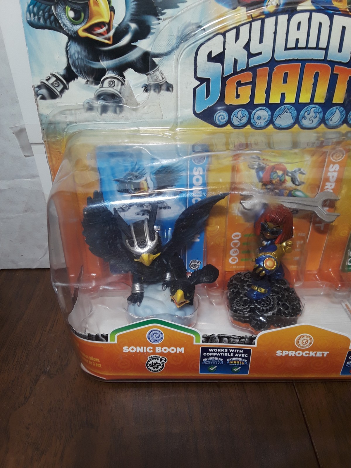 Skylanders: Skylanders Giants Sonic Boom, Sprocket AND Stump Smash
