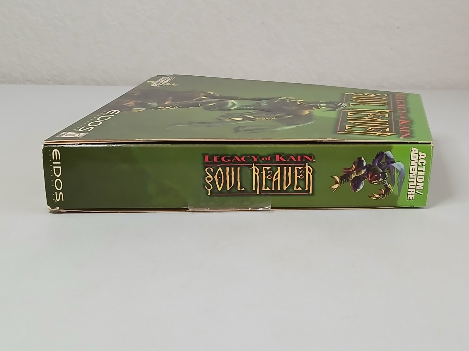 EIDOS Legacy of Kain Soul Reaver 1999 PC Game CD-ROM Trapezoid Big Box Complete