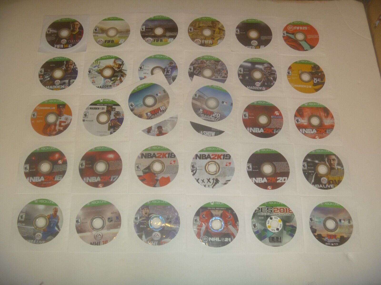 Microsoft Xbox One Sports Games : You Choose from Large Selection! Disc Only