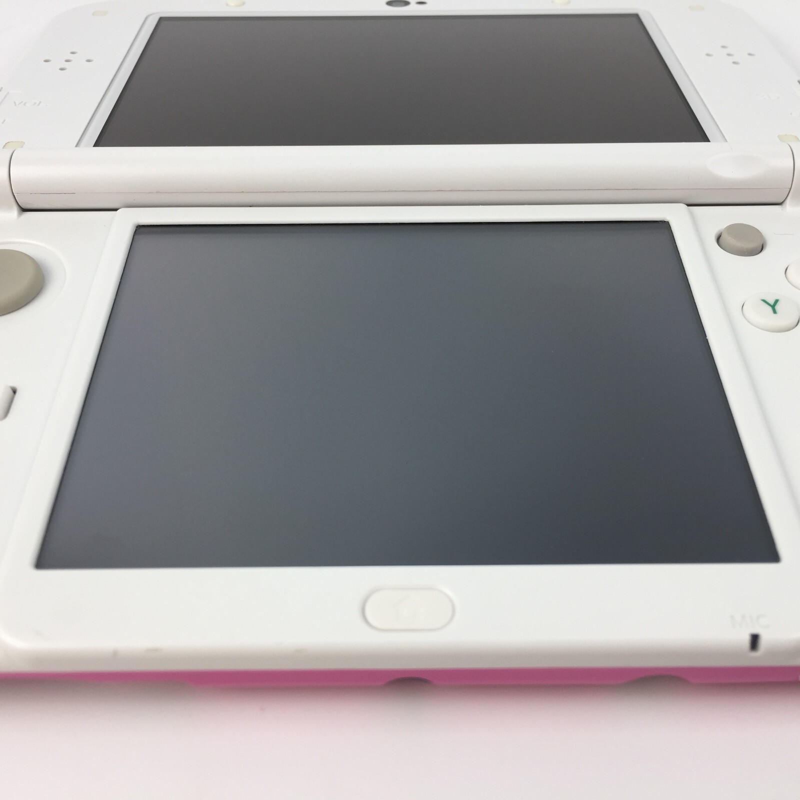 【Very Good】Nintendo New 3DS LL Pink x White Console ONLY Japanese Edition #dj06